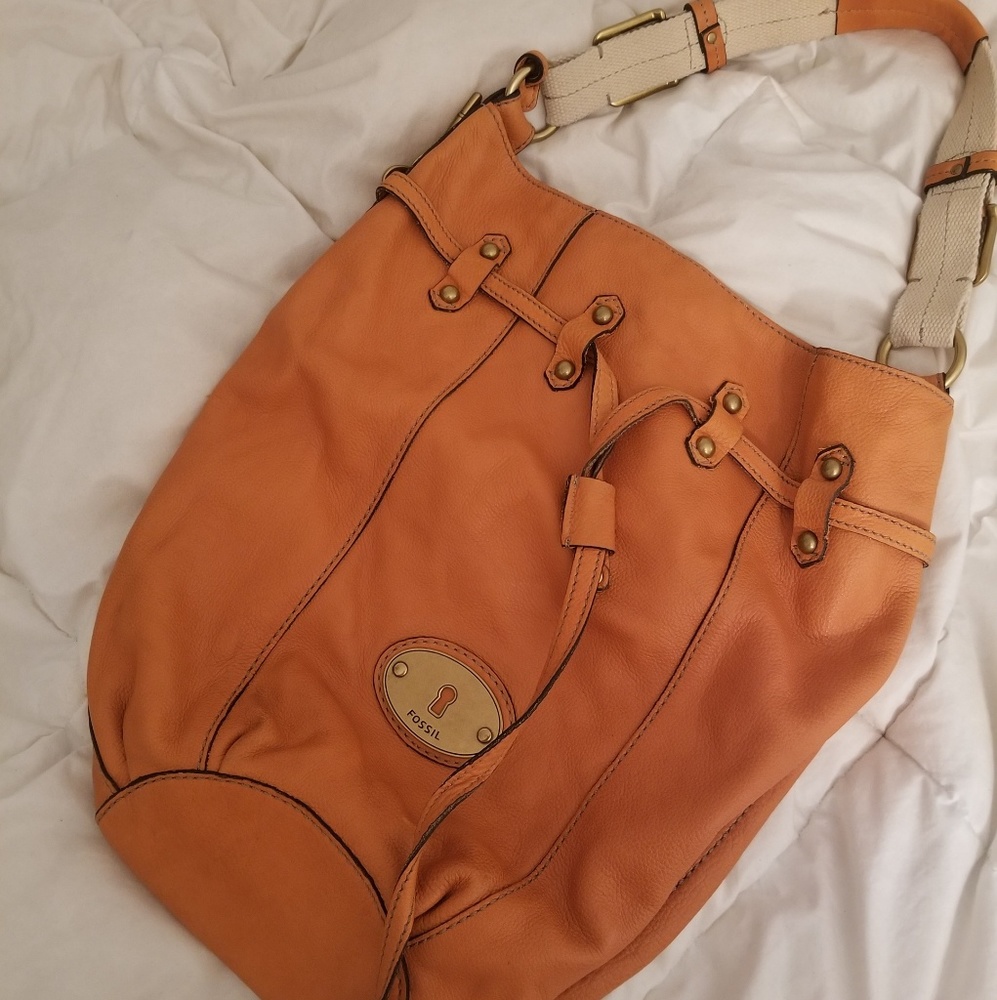 Leather Bucket Bag